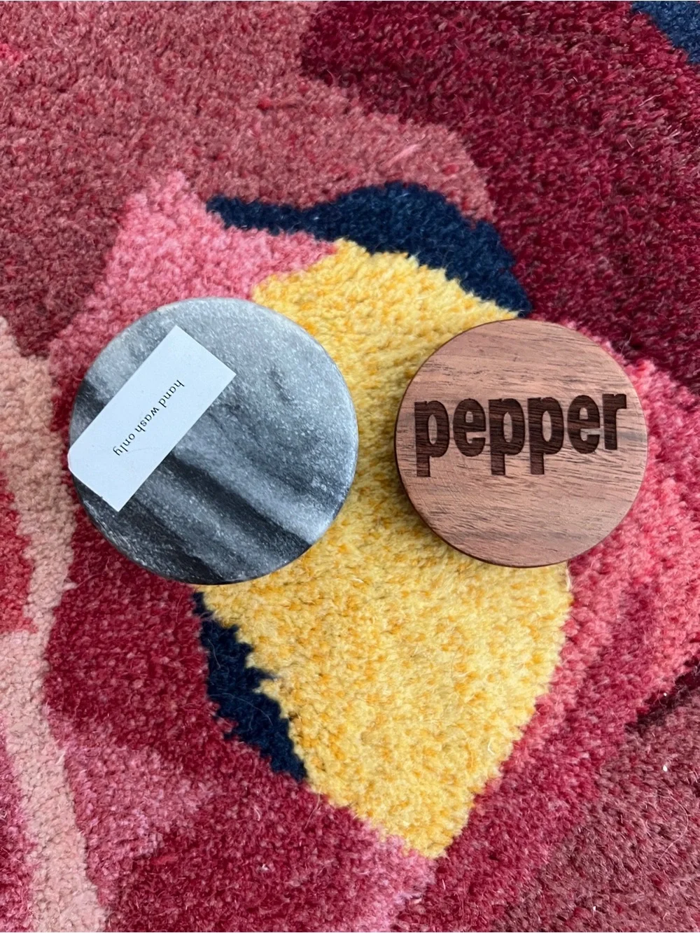 Marble Pepper Pinch Pot